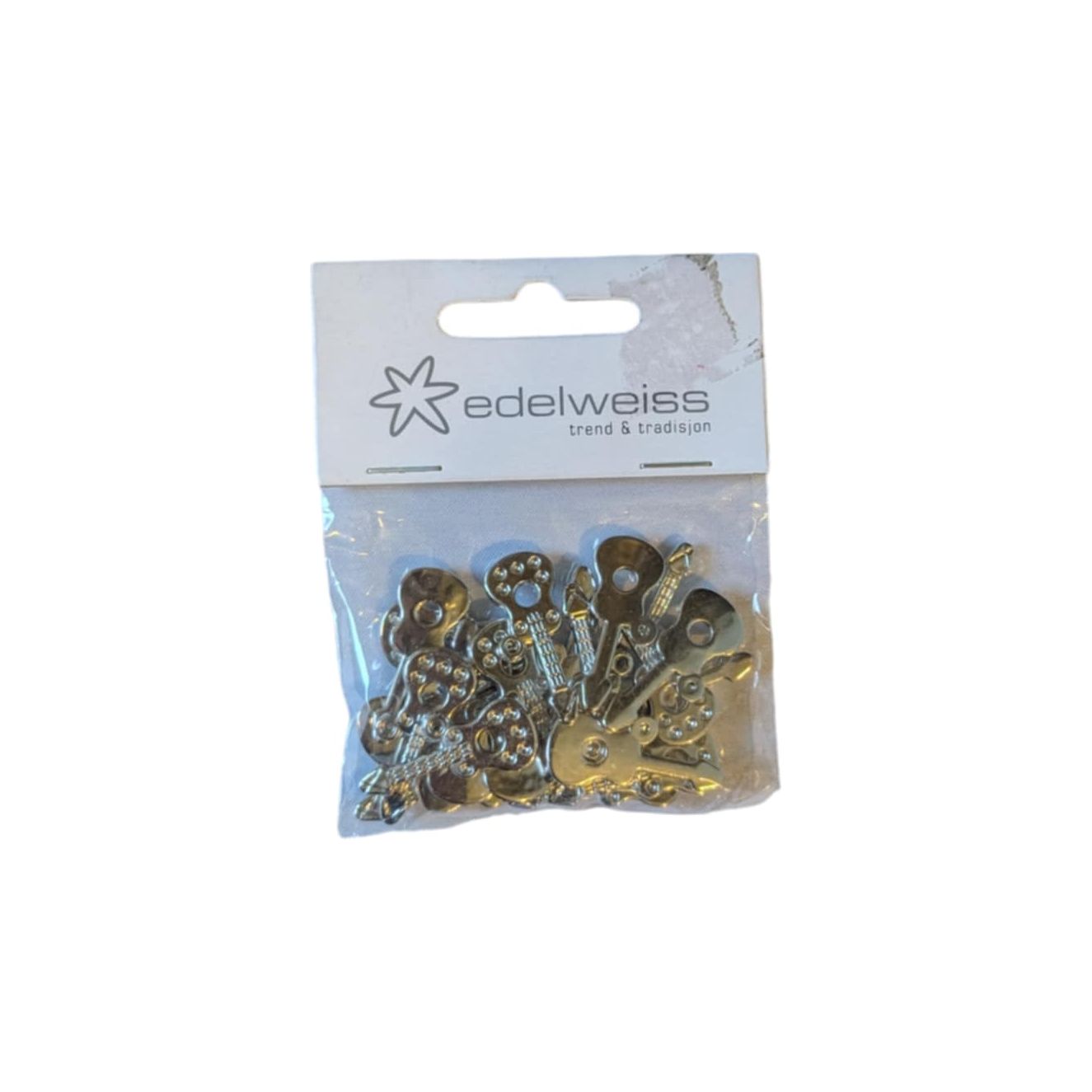 Bord dekor - Gitar (sølv)