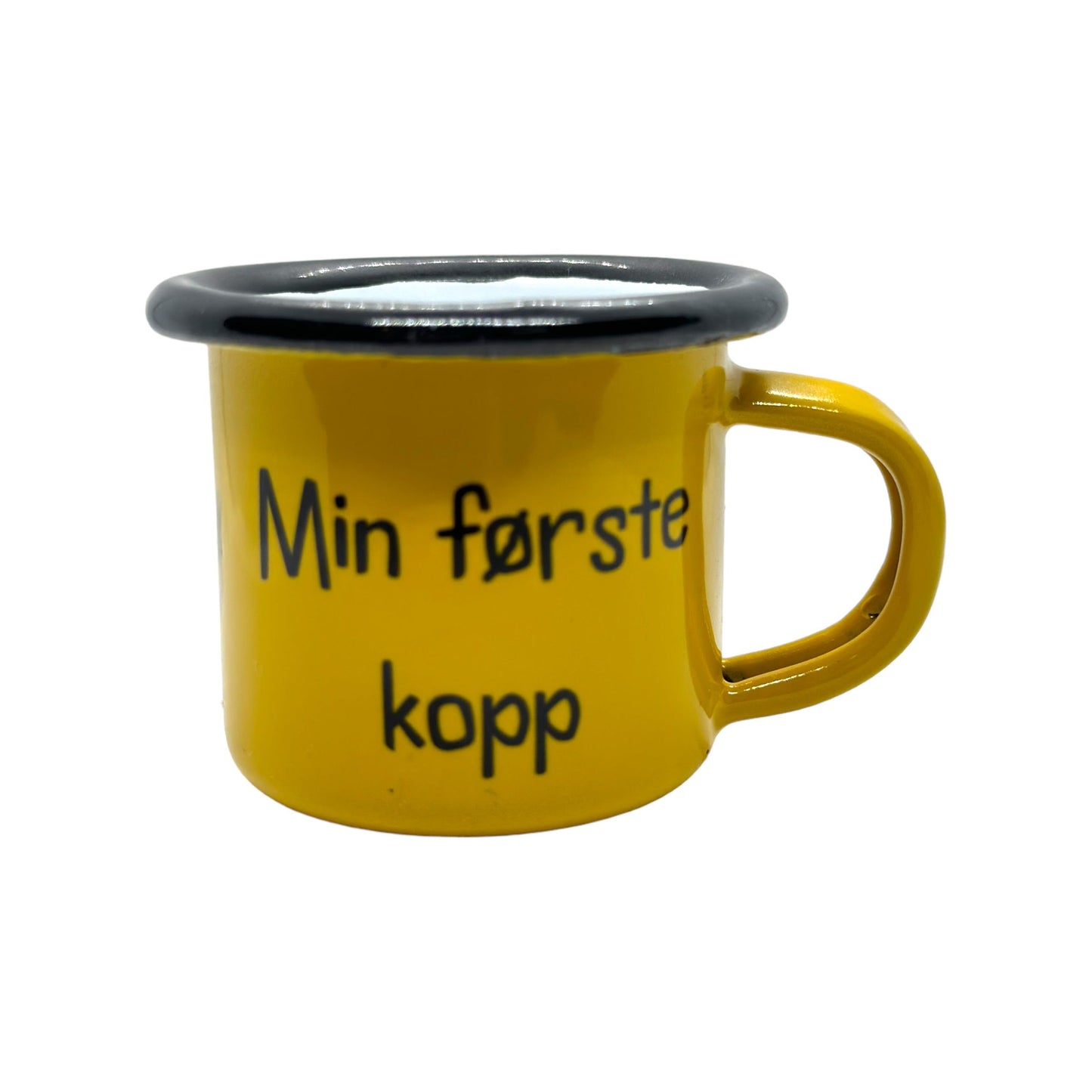 Min første kopp -emalje