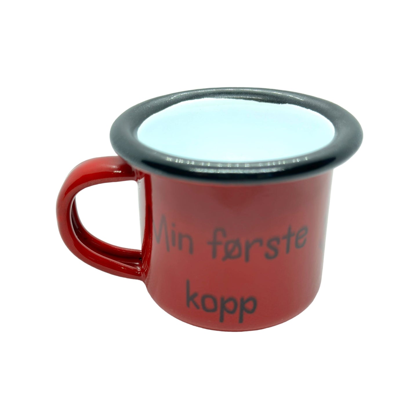 Min første kopp -emalje