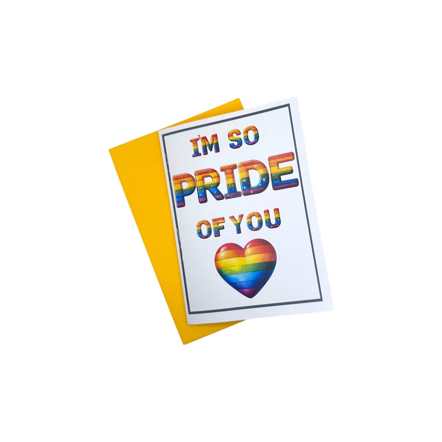 PRIDE -Kort m/konvolutt