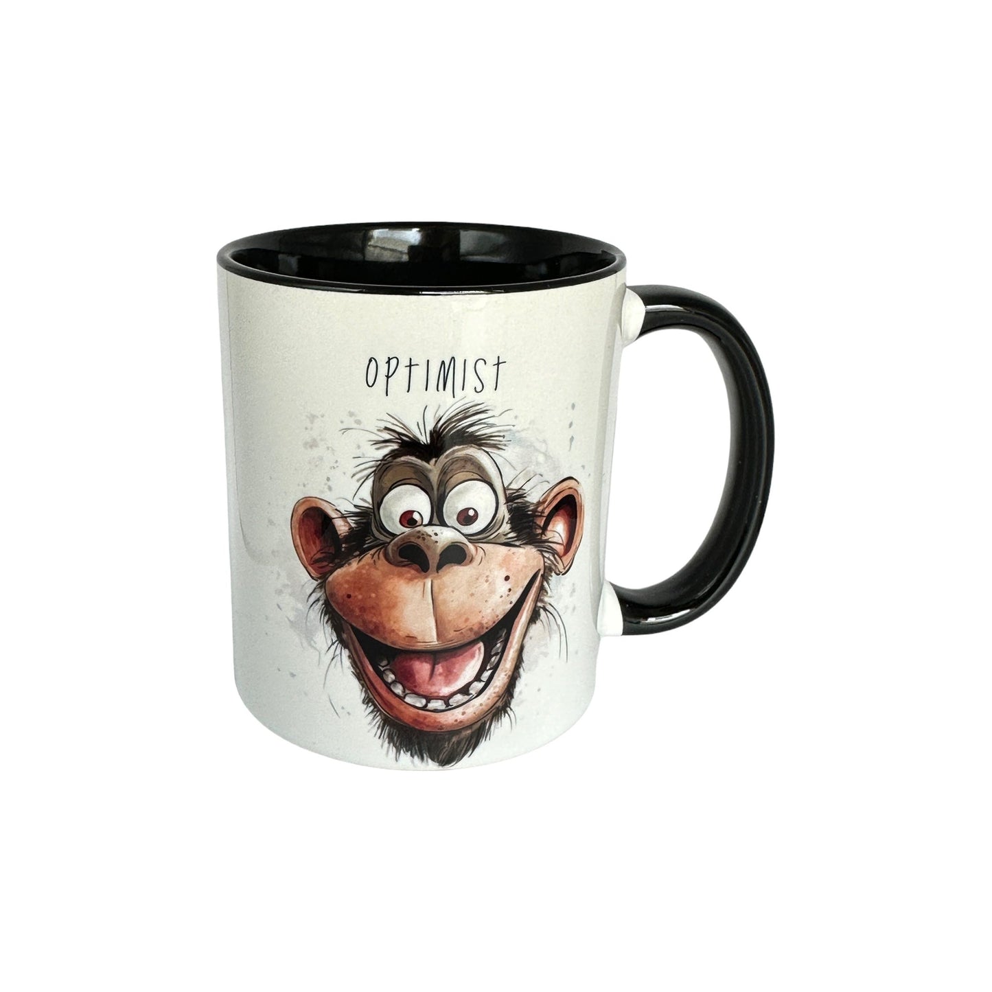 Apekopper -Krus med morsomme tekster