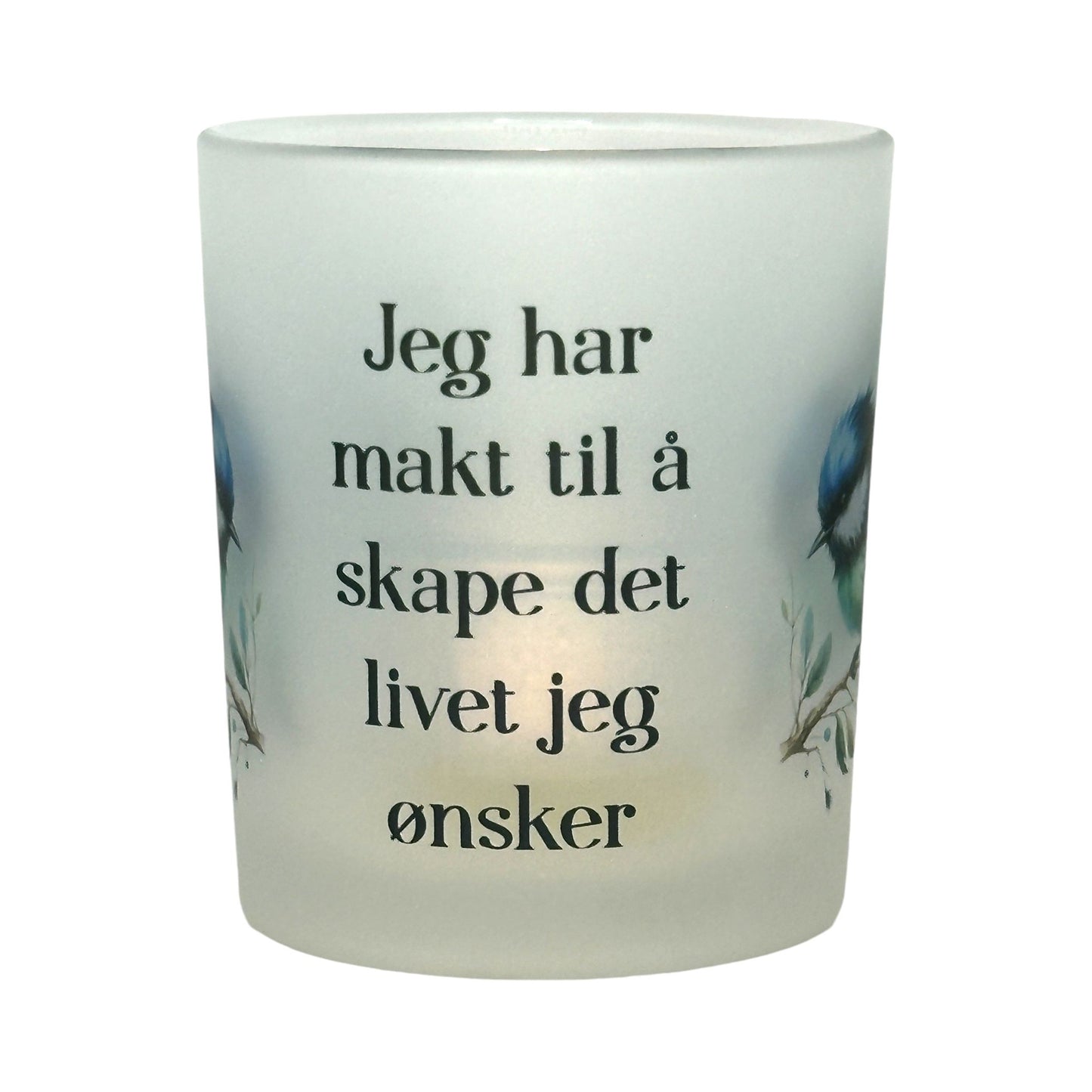 Affirmasjons-lyskopp- 10 ulike, positive affirmasjoner (kommer inn ila uke 6)