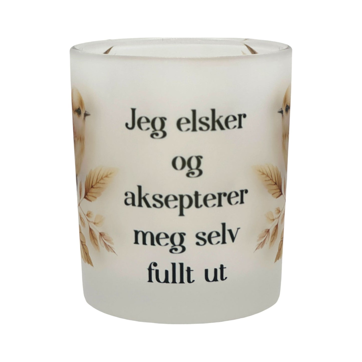 Affirmasjons-lyskopp- 10 ulike, positive affirmasjoner (kommer inn ila uke 6)