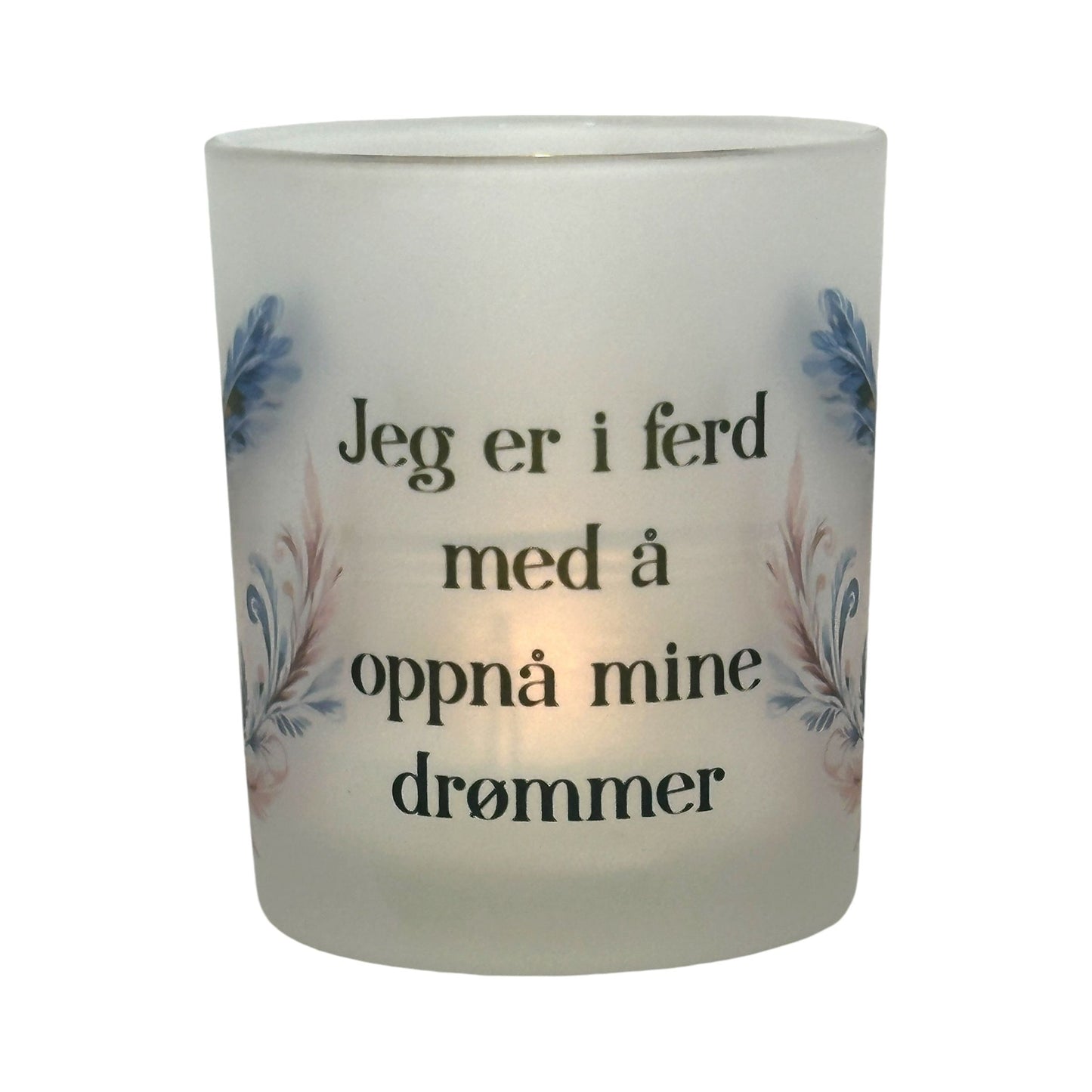 Affirmasjons-lyskopp- 10 ulike, positive affirmasjoner (kommer inn ila uke 6)