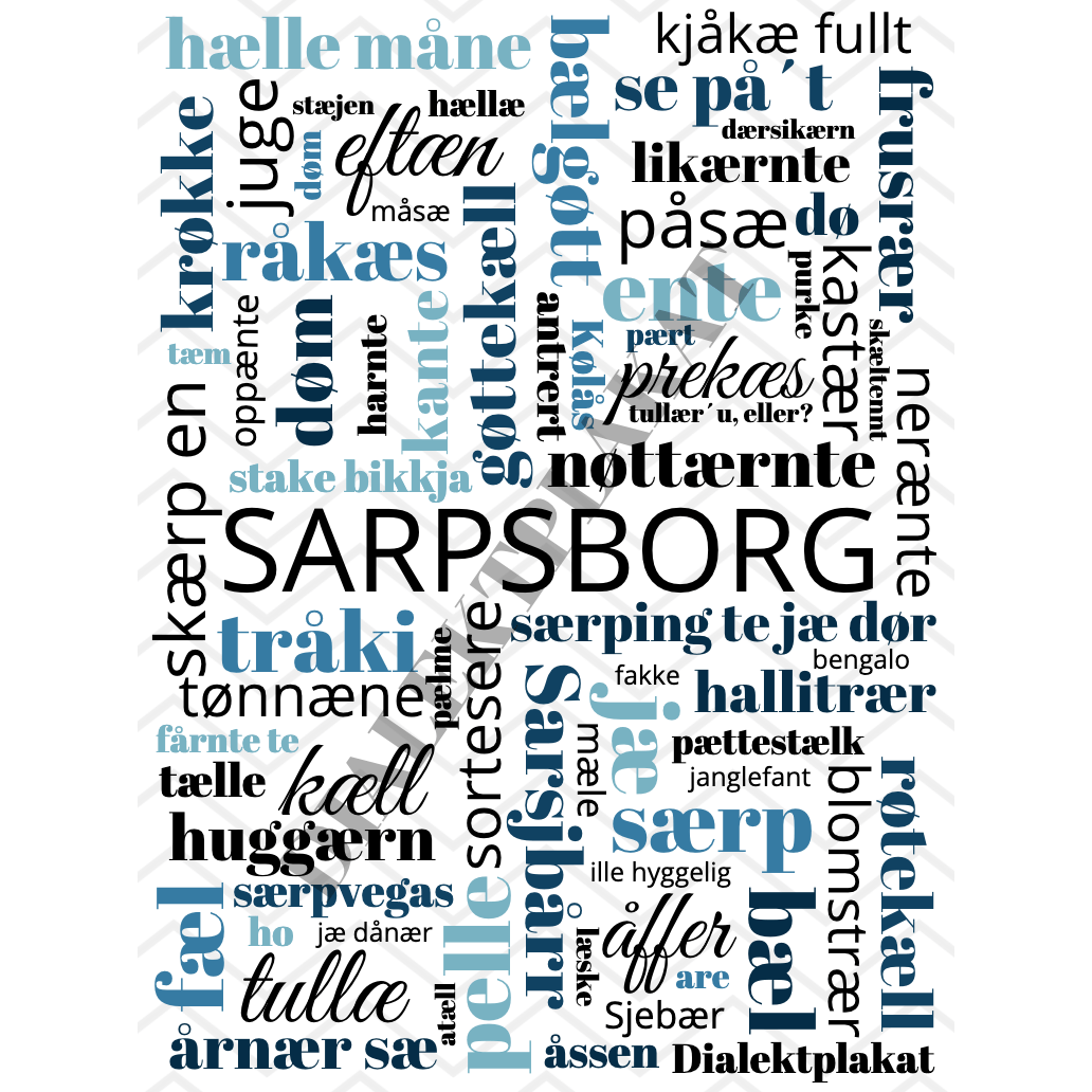 Dialektplakat
