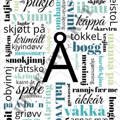 Dialektplakat