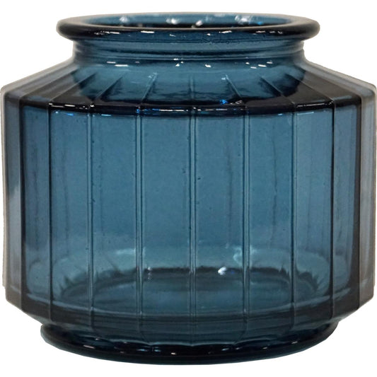 Vase - Kantet Blå