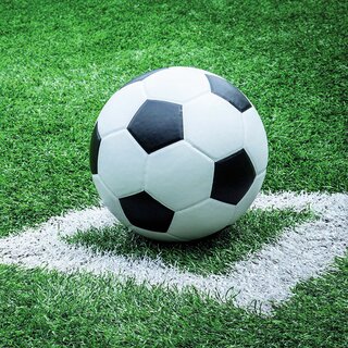 Servietter - Fotball på gressmatta