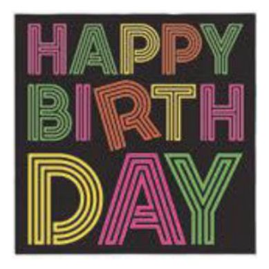 Happy Birthday