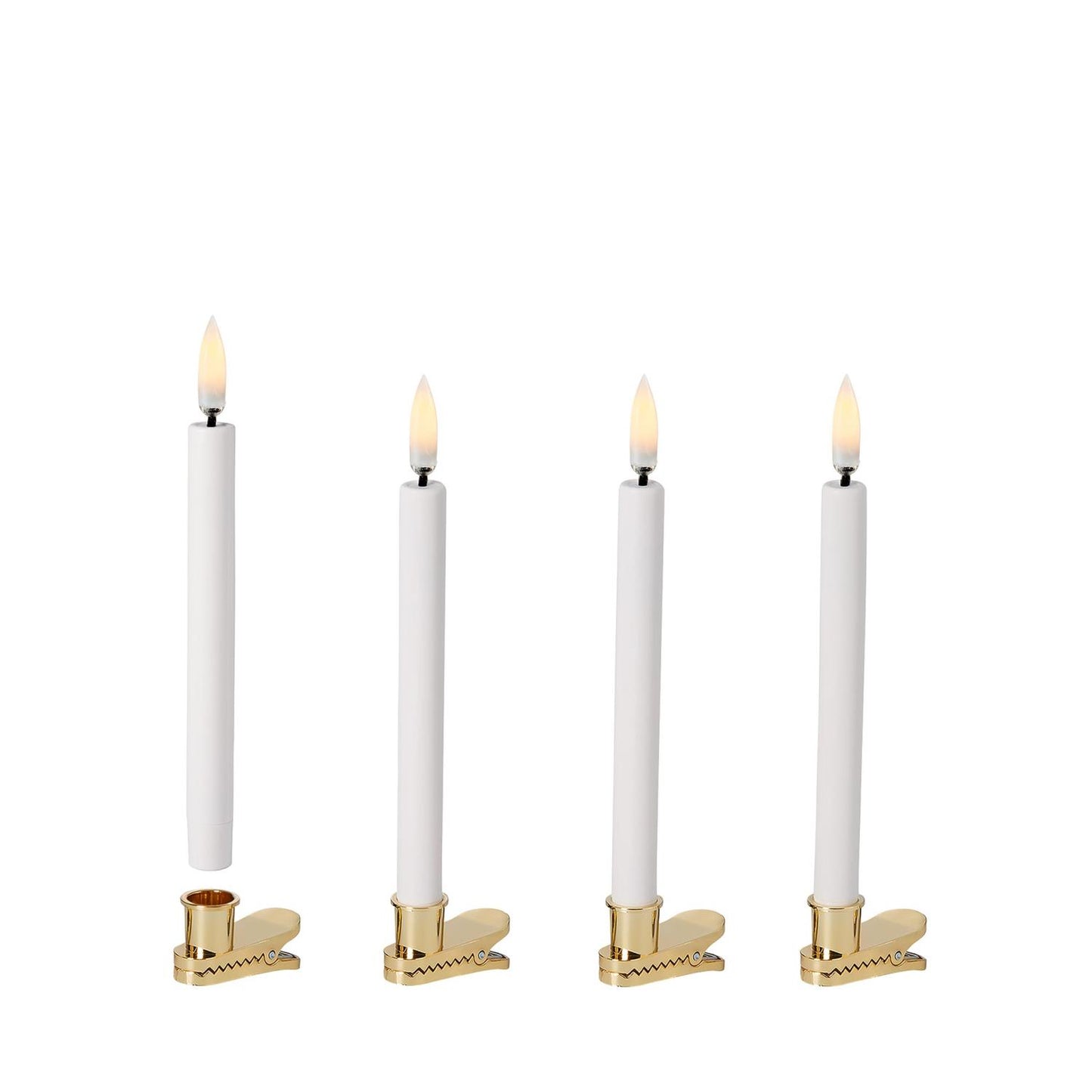 Ledlys juletrelys 4pk