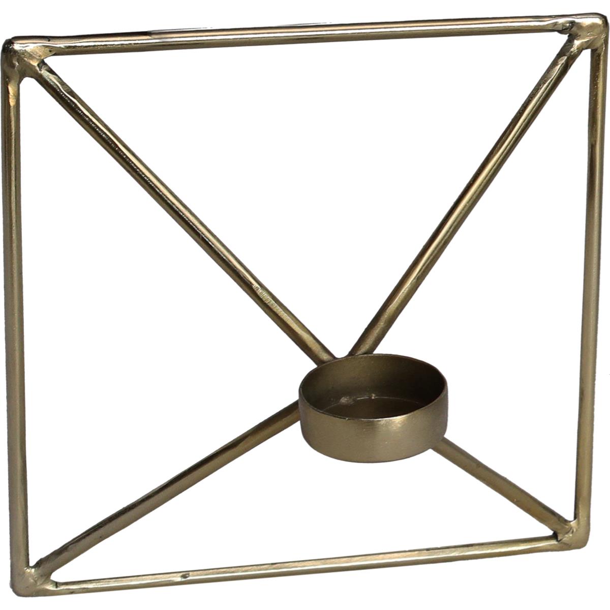 Vegglysestake - Messing