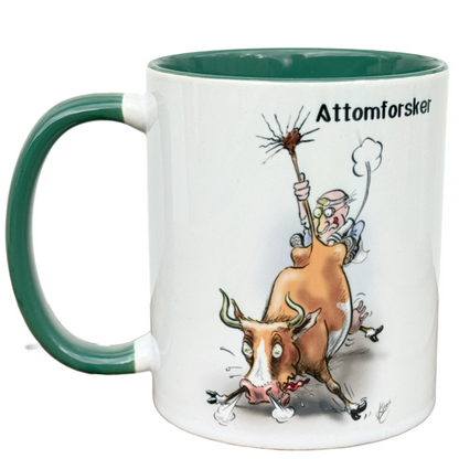 Attomforsker -KRUS illustrert av Kjetil strand