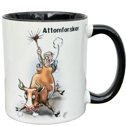 Attomforsker -KRUS illustrert av Kjetil strand