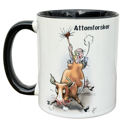 Attomforsker -KRUS illustrert av Kjetil strand