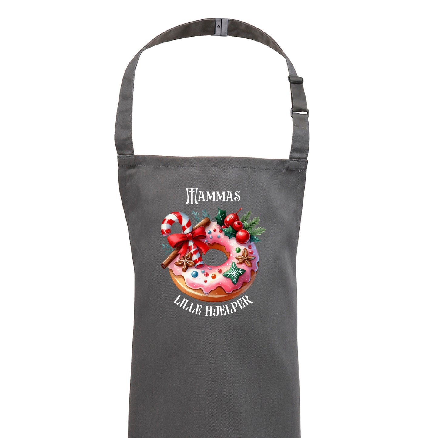 Forkle til barn -Mørk GRÅ