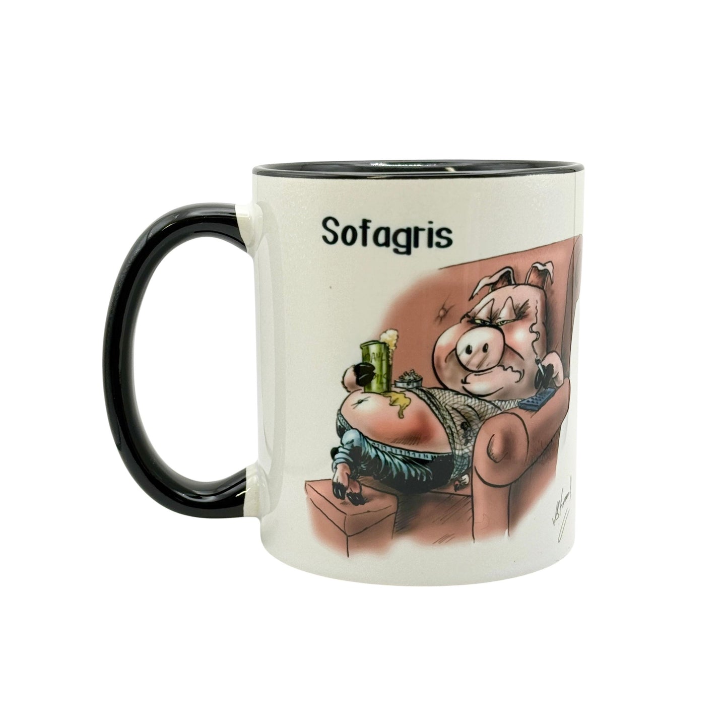 Sofagris -KRUS illustrert av Kjetil strand
