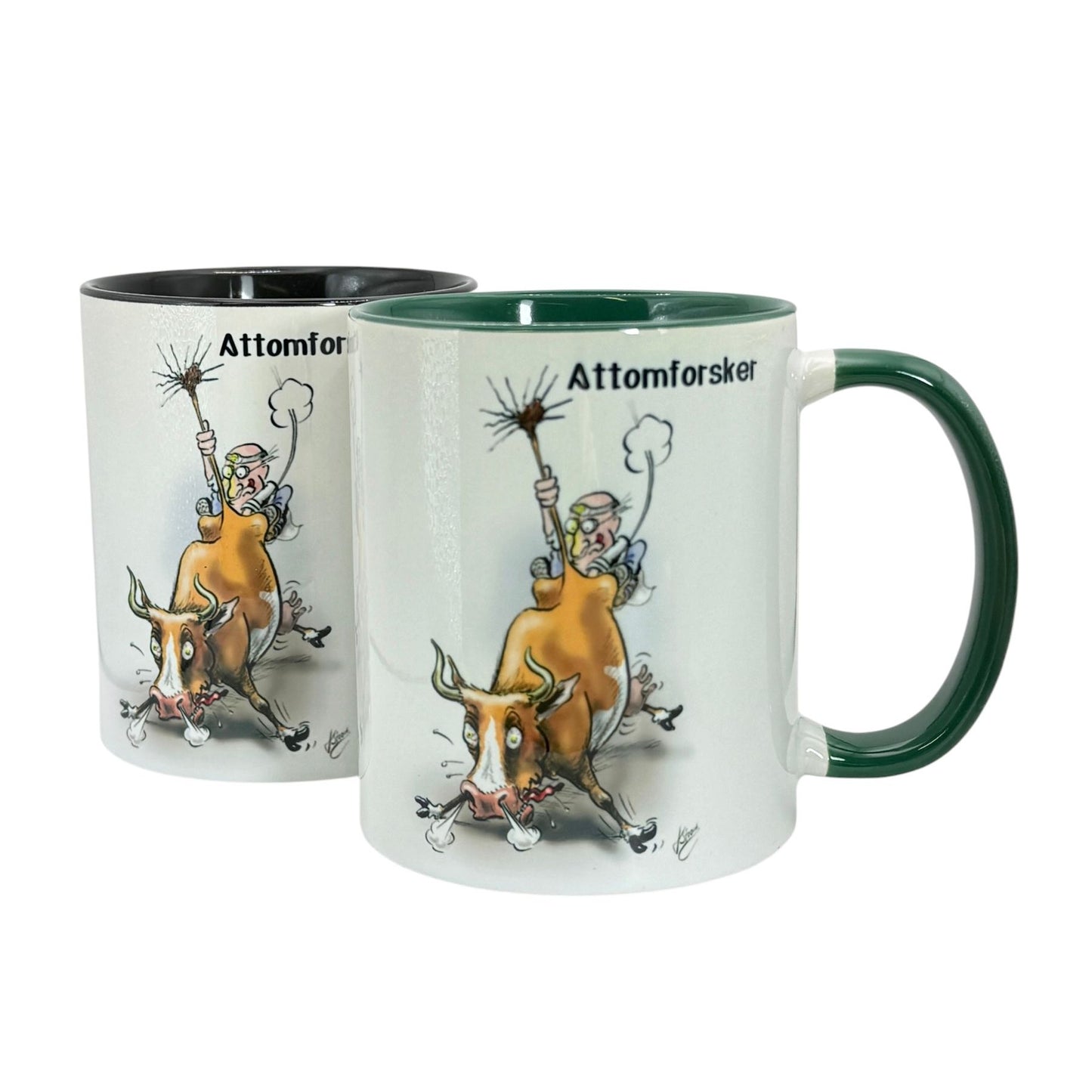 Attomforsker -KRUS illustrert av Kjetil strand