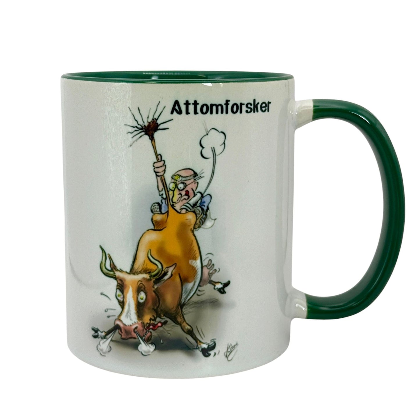 Attomforsker -KRUS illustrert av Kjetil strand