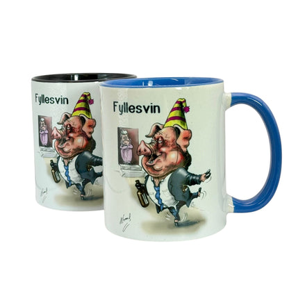 Fyllesvin -KRUS illustrert av Kjetil strand