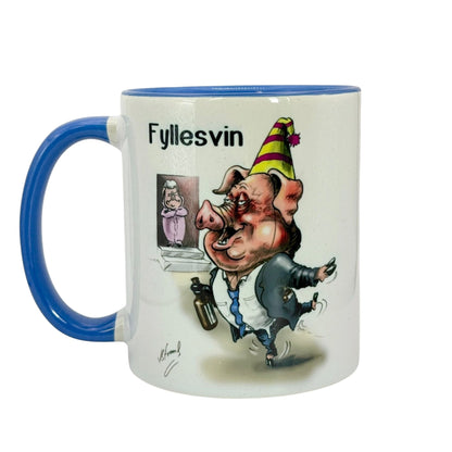 Fyllesvin -KRUS illustrert av Kjetil strand