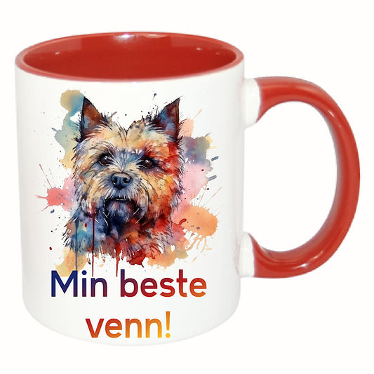 Krus m/hunderaser - Cairn Terrier