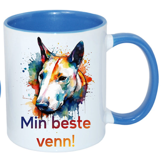 Krus m/hunderaser - Bull terrier