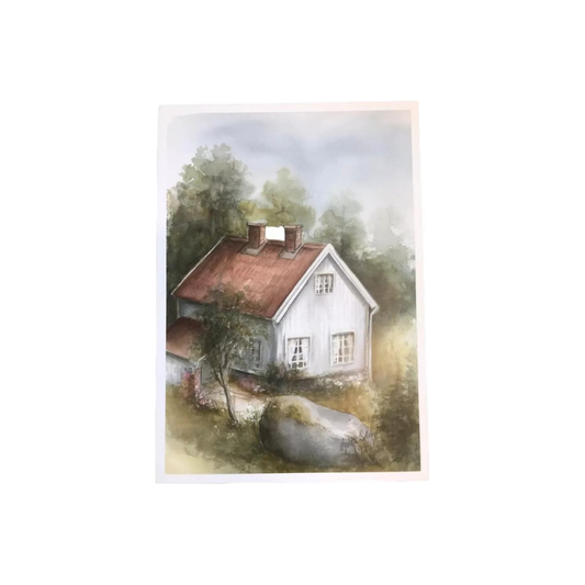 Sommerhuset, søgne - Kunstkort
