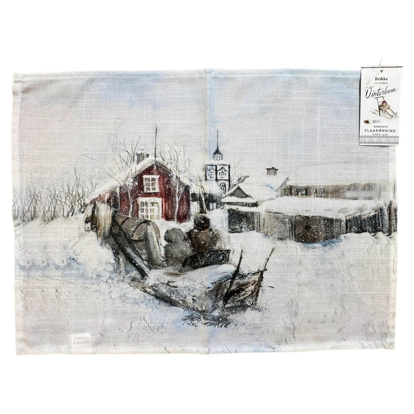 Brikke "Barn i fjellheimen"