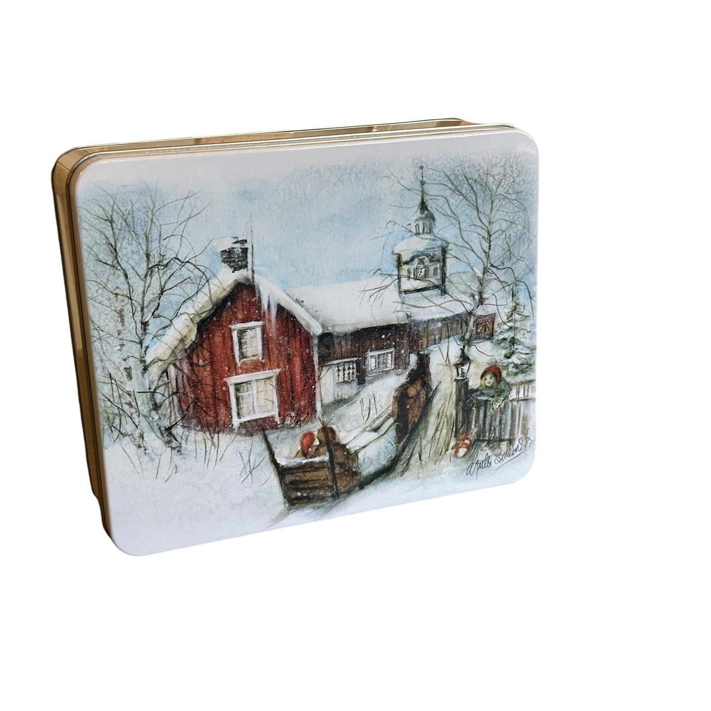 Kakebokser i metall "Mormor på Røros"