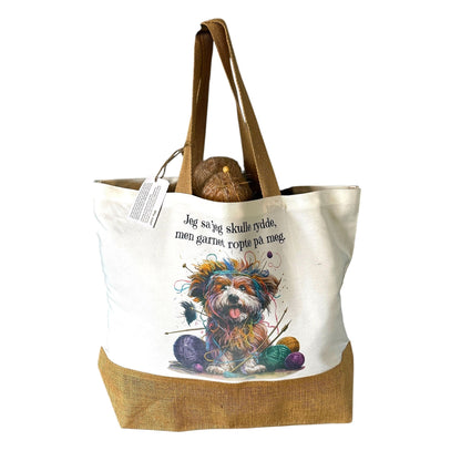 Putetrekk “Garnet ropte på meg” – fløyel 45×45