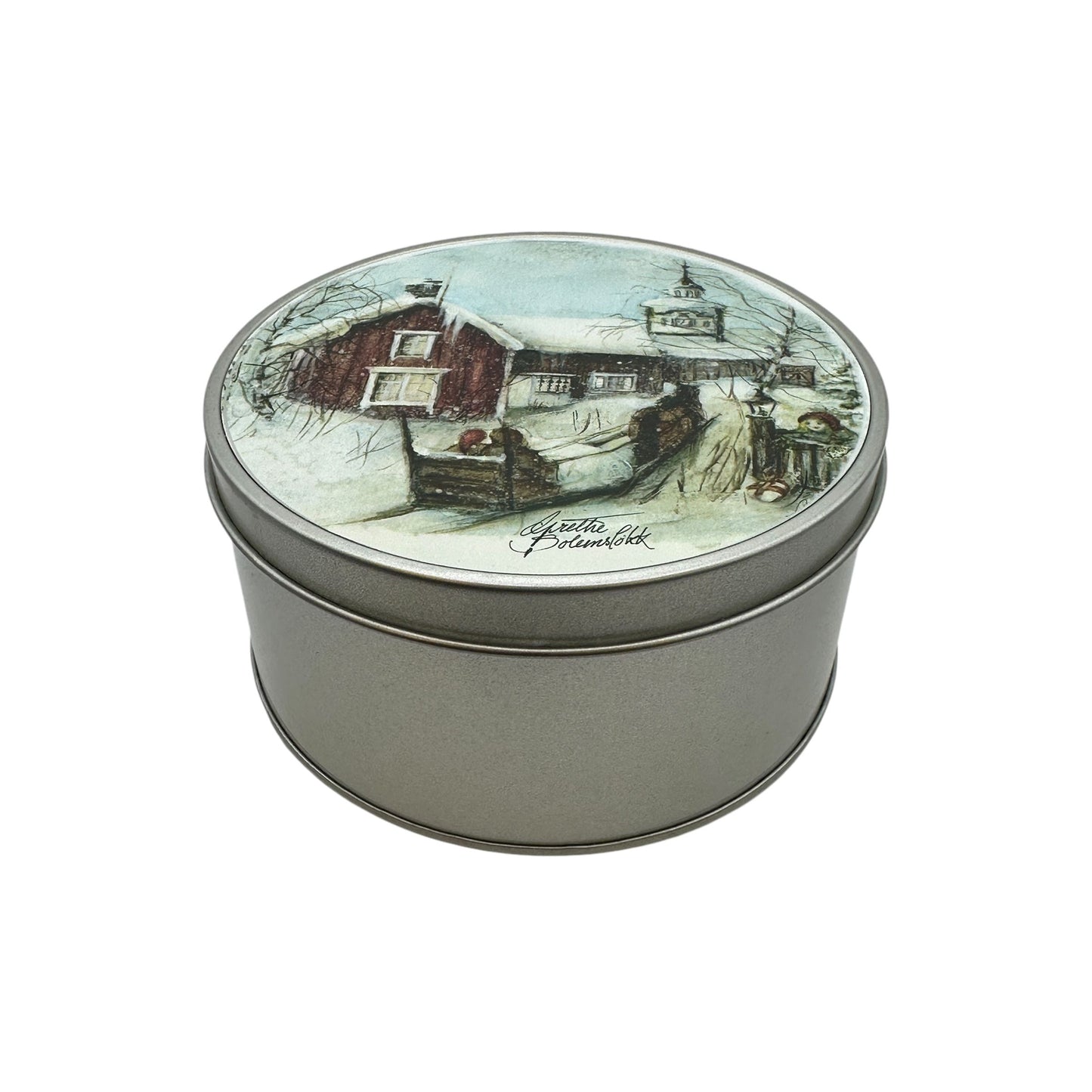 Kakebokser i metall "Mormor på Røros"